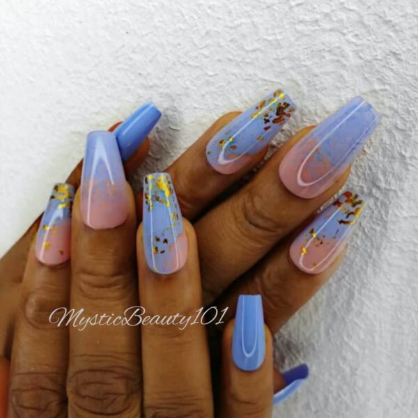 Luxury Press-On Nails…..Say Hi To Ocean